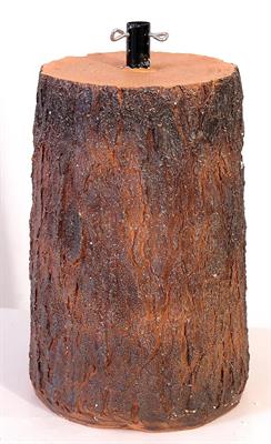 BASE PER ALBERO DI NATALE TRONCO MARRONE 50 CM