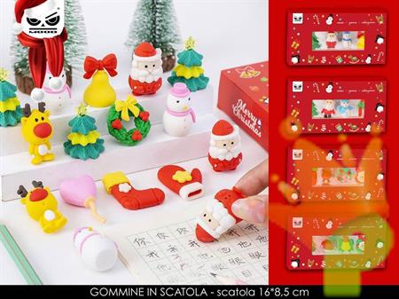 GOMMINE NATALIZIE 4 PZ ASSORTITE