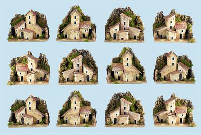 GRUPPO CASE 10X6X8 CM 12 PZ