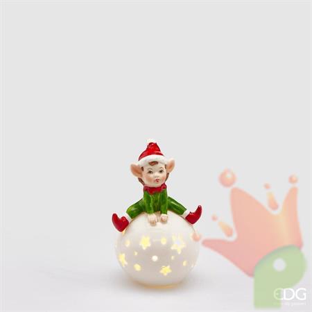 ELFO CON SFERA LED H.12 CM