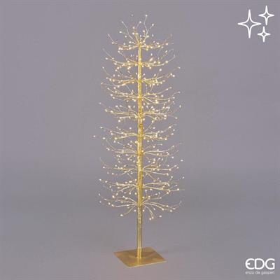 ALBERO DI NATALE LUMINOSO ORO 400 LED BIANCO CALDO