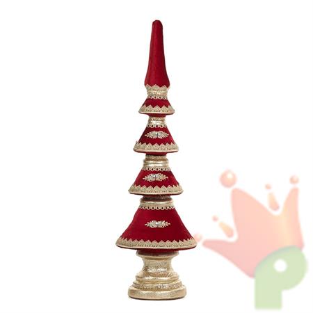 ALBERO DECORATIVO ROSSO ORO H.97 CM