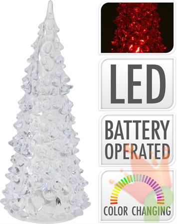 ALBERO ACRILICO CON LUCI A LED