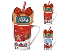 TAZZA VILLAGGIO NATALIZIO 2ASS