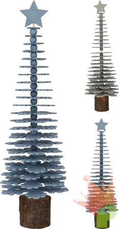 MINI ALBERO IN LEGNO COLORATO
