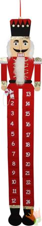 CALENDARIO SCHIACCIANOCI AVVENTO 146CM