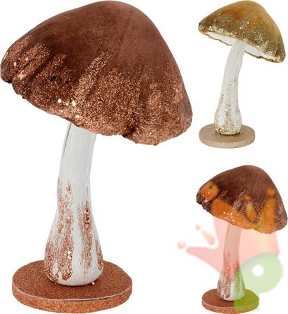 FUNGO DI VELLUTO MARRONE