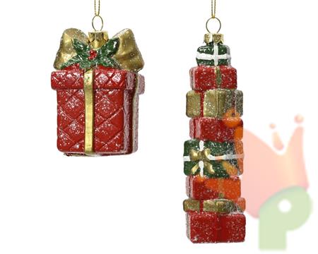 PENDENTE PACCO REGALO 1 PZ ASSORTITO