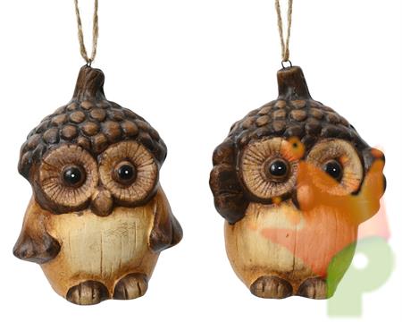 GUFETTO IN CERAMICA DA APPENDERE 2 ASS
