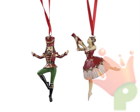 PENDENTE SCHIACIANOCi/BALLERINA POLIRESINA