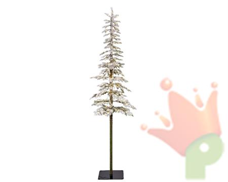 ALBERO DI NATALE INNEVATO 180CM SNOWY ALPINE FIR 150 MICROLED
