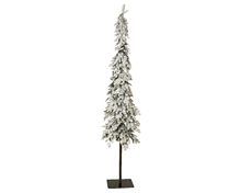 ALBERO DI NATALE INNEVATO 240CM SNOWY ALPINE FIR 250 MICROLED