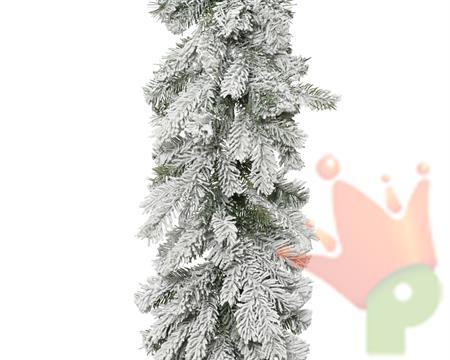 GHIRLANDA NATALIZIA INNEVATA GRANDIS 270 CM