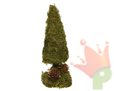 MINI ALBERO IN MUSCHIO CON PIGNE