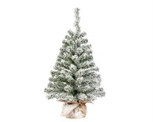 MINI ALBERO INNEVATO SNOWY IMPERIAL BASE JUTA H.75 CM