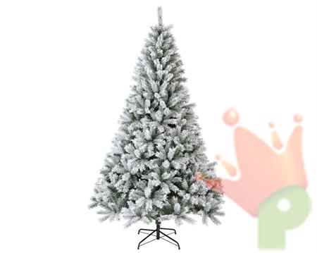 ALBERO DI NATALE INNEVATO 210 CM FROSTED CANADA SPRUCE