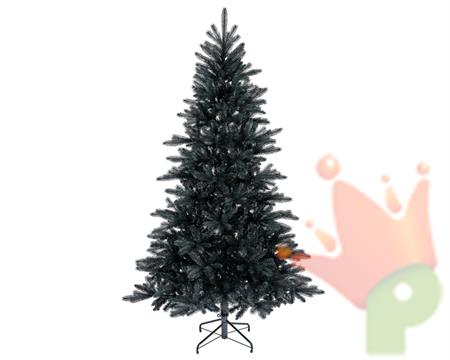 ALBERO DI NATALE NERO 210 CM BERLIN FIR