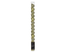 PALLINE DI NATALE VERDE PISTACCHIO 3 CM CONFEZIONE 14 PZ