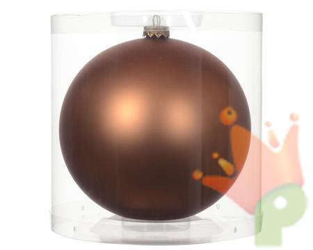 PALLINA DI NATALE RAME OPACO 15 CM