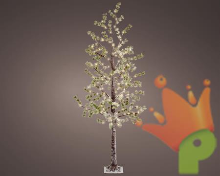 ALBERO DI NATALE LUMINOSO 120 LED BIANCO CALDO