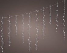 TENDA LUMINOSA ICICLE COMPACT 256 LED BIANCO FREDDO 8 GIOCHI 375