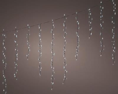 TENDA LUMINOSA 256 LED ICICLE COMPACT BIANCO FREDDO 8 GIOCHI 375