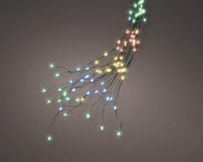 RAMO DI LUCI 210 CM 672 MICRO LED MULTICOLOR