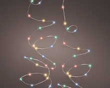 LUCI DI NATALE STRING LIGHTS 240 MICROLED MULTICOLOR