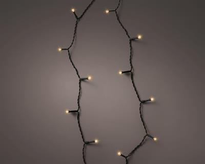 LUCI DI NATALE A BATTERIA 192 LED BIANCO EXTRA CALDO