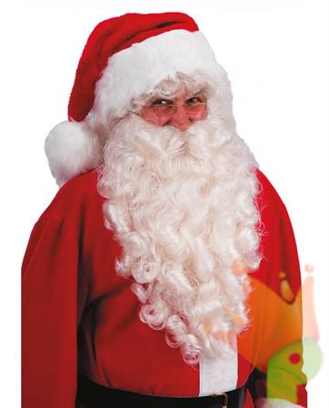 BARBA GIGANTE AVORIO BABBO NATALE 50 CM