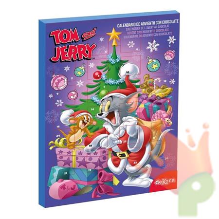 CALENDARIO DELL'AVVENTO TOM AND JERRY CON CIOCCOLATINI