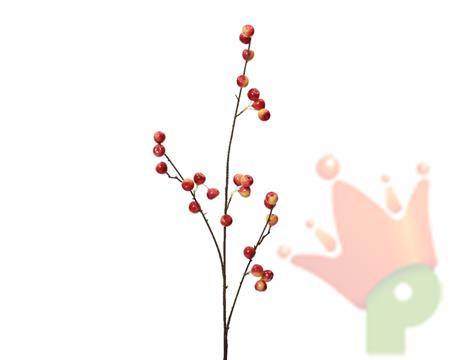 RAMO BACCHE ROSSE 96 CM
