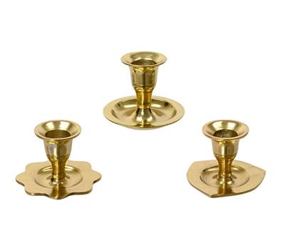 PORTACANDELA IN ALLUMINIO ORO H.6X7,5 CM 1 PZ ASSORTITO