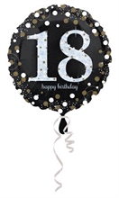 PALLONCINO MYLAR 18INCH HAPPY BIRTHDAY 18