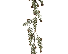 GHIRLANDA DI RAMI E PIGNE  120 CM