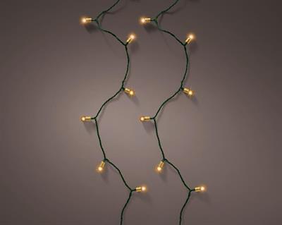 LUCI DI NATALE VINTAGE 180 LED CLASSIC 18 MT 8 GIOCHI DI LUCE