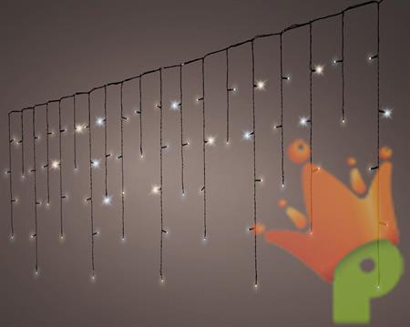 LUCI DI NATALE A TENDA 175 LED BIANCO FREDDO/CALDO