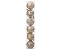 PALLINE PER ALBERO PERLA DECORATE 15 CM 6 PZ