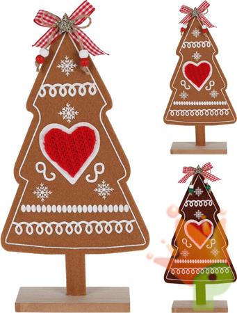 ALBERO COOKIE IN FELTRO 33CM 2ASS