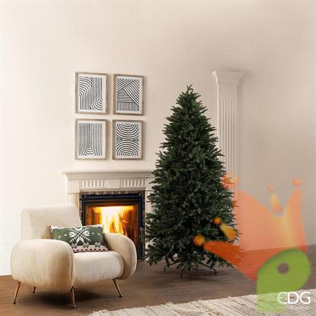 ALBERO DI NATALE 210 CM PINO CRISTALLO