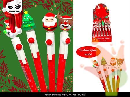 PENNA SPINNING BABBO NATALE