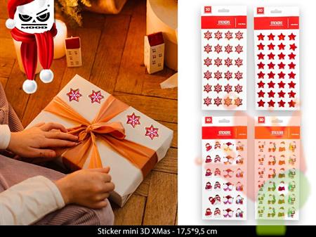 STICKES MINI 3D XMAS