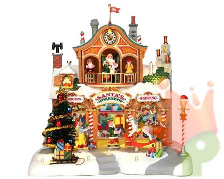 LABORATORIO DI BABBO NATALE CON MOVIMENTO LUCI E SUONI