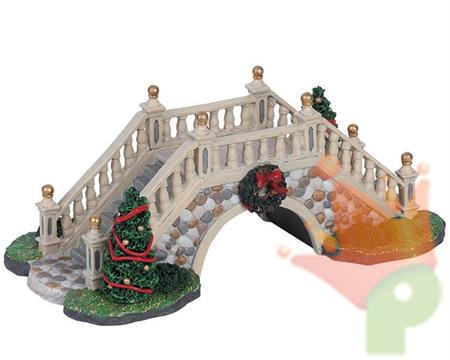 PASSERELLA DEL PARCO PER VILLAGGIO NATALIZIO 7X18,5X9,7 CM