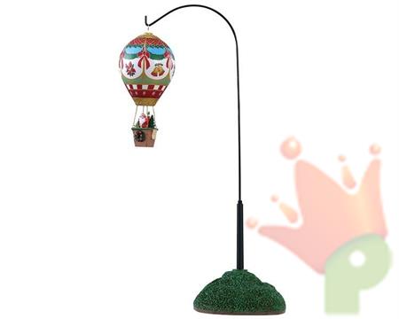 MONGOLFIERA NATALIZIA IN MOVIMENTO