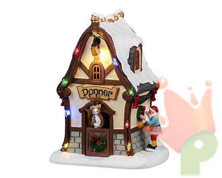 TANA DELLA RENNA DONNER'S DEN CON LUCI LED