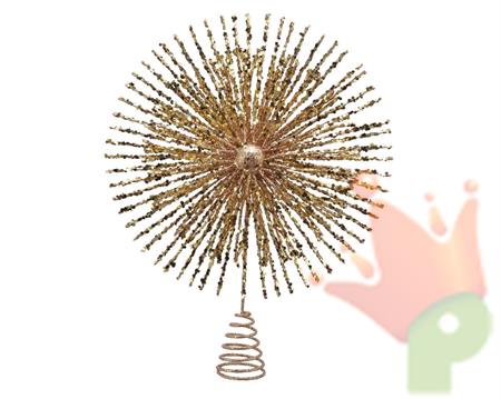 PUNTALE PER ALBERO 28,5X37,5CM ORO