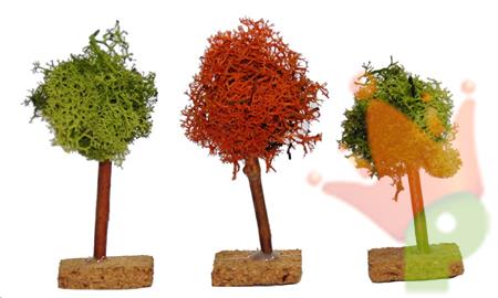 ALBERI PRESEPE 9CM 3PZ