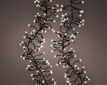 LUCI DI NATALE CLUSTER 2040 LED BIANCO CALDO 19 MT