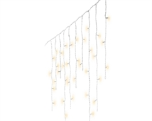 TENDA DI LUCI 250 LED 7,35 MT BIANCO CALDO